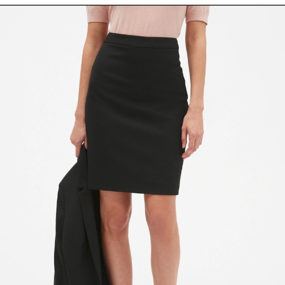 Black skirt.